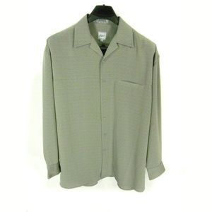 Elliot Men's Shirt Size L Long Sleeve Button Front